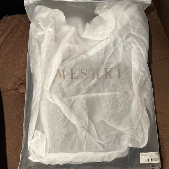 NWT Meshki Black Sima Faux Leather High Waisted Pants - Picture 10 of 14